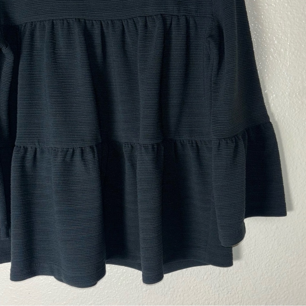 J.Crew Button-Back Tiered Bell-Sleeve Top Woman's Size Medium - Picture 9 of 16